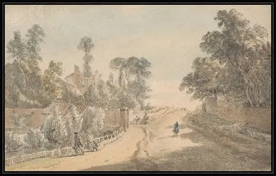 Картина Бейсуотер - Лондон 