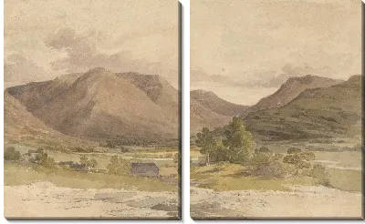 Картина Вид на боковую ферму, Паттердейл 