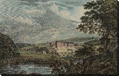 Картина Вид на Вифлеем, Великое Моравское поселение в провинции 