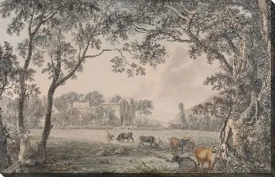 Картина Аббатство , Денбишир 