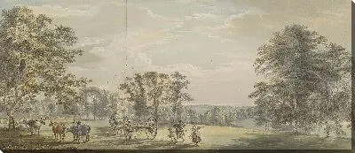 Картина Рассвет в Лутон Парке 