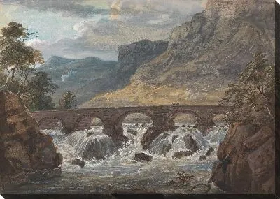 Пон-и-Пир около Llanrwst, Денбишир 