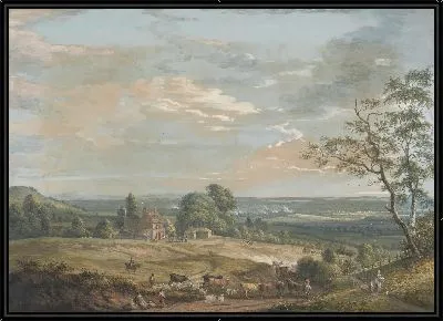 Картина Отдаленный вид на Мейдстон 