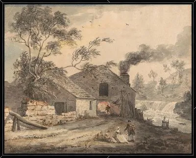 Картина Железная Кузница на реке Кент, Вестморленд 