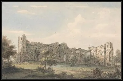 Картина Руины Ньюаркского замка 