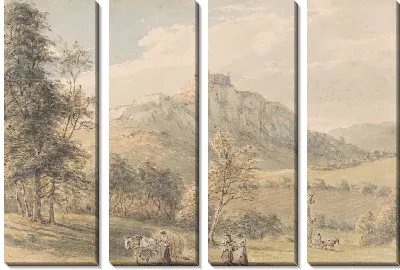 Картина Замок Каррег Сеннен 