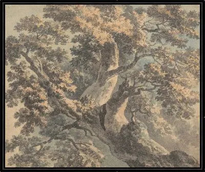 Картина Изучение дерева 