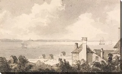 Картина Вест Каус, остров Уайт 