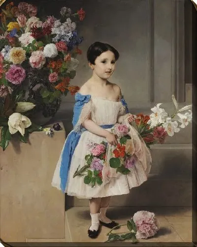 Картина Портрет графини Антониетты Негрони Прати Морозини в детстве 