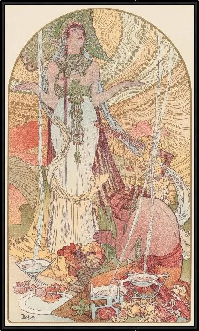 Картина Заклинание (Саламбо) 