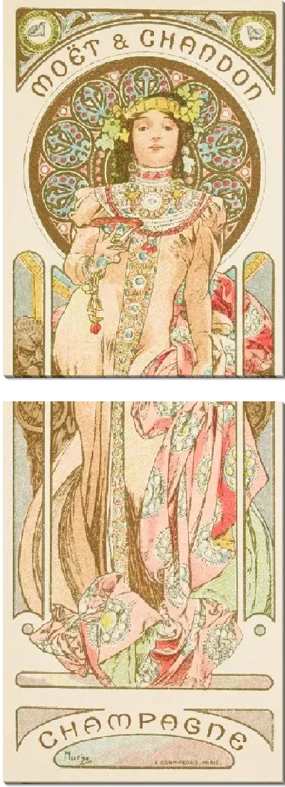 Картина МЕТ ЕТ ШАНДОН, ШАМПАН 