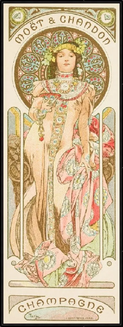 Картина МЕТ ЕТ ШАНДОН, ШАМПАН 