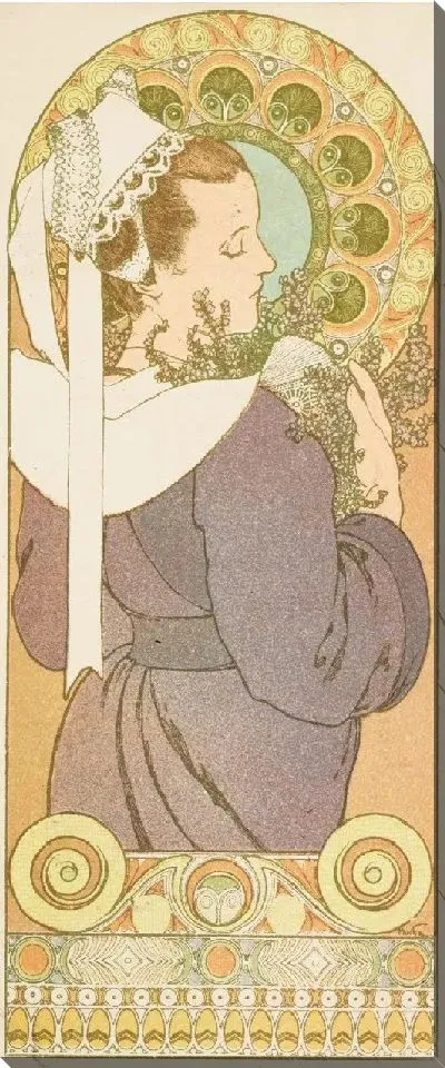 Картина Карта 74 «Bruyère de falaise» 