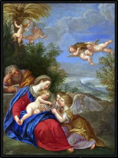 Картина Отдых на пути в Египет (  Landscape with the Rest on the Flight into Egypt)