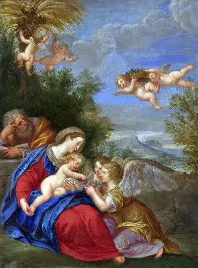 Картина Отдых на пути в Египет (  Landscape with the Rest on the Flight into Egypt)