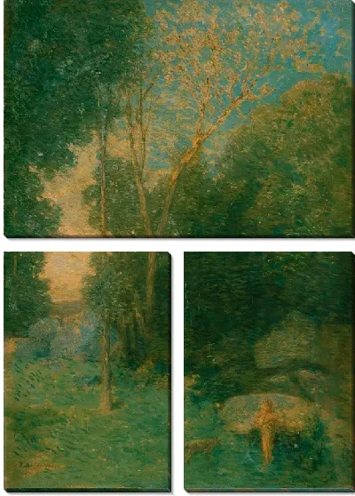 Картина Пан и Волк