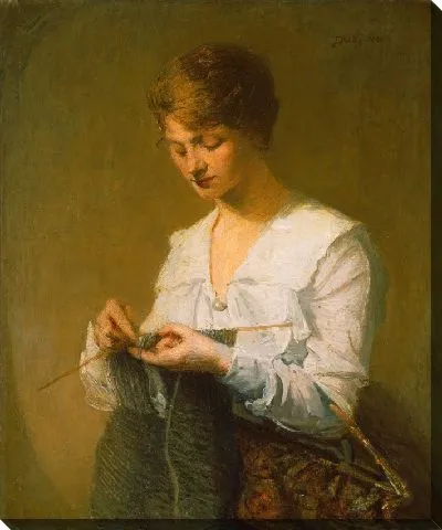 Картина Вязание для солдат