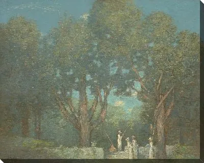 Картина Возвращение с рыбалки