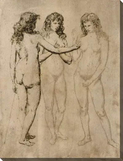 Картина Искренность, чистота, преданность