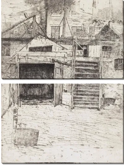 Картина Плотницкая мастерская