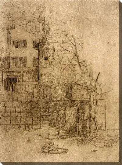 Картина Мой задний двор 1