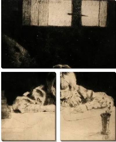 Картина Маленький студент