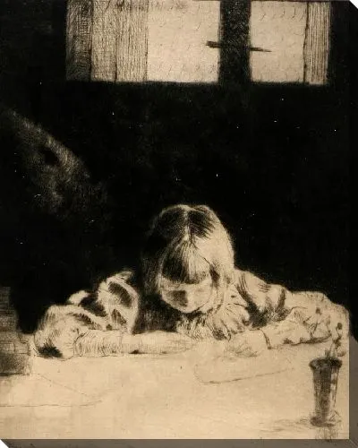 Картина Маленький студент