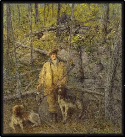 Охотник и собаки