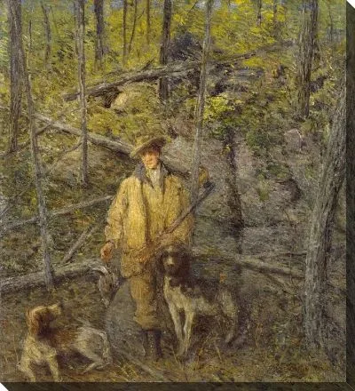 Охотник и собаки