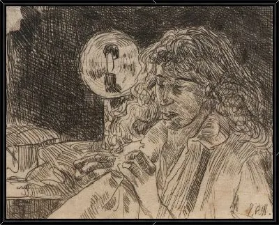 Шитье при свечах