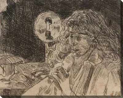 Шитье при свечах