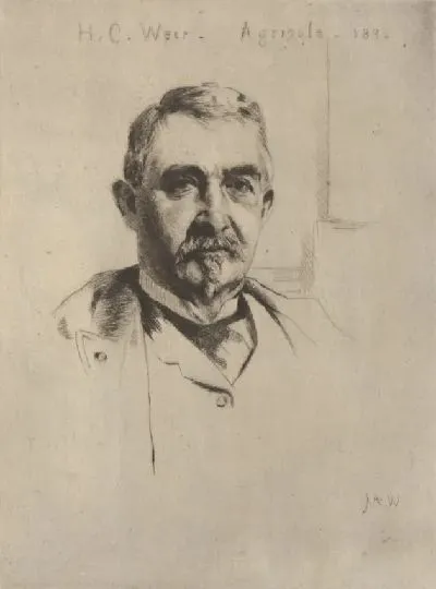 Картина Портрет полковника Х.С. Вейр, Агрикола