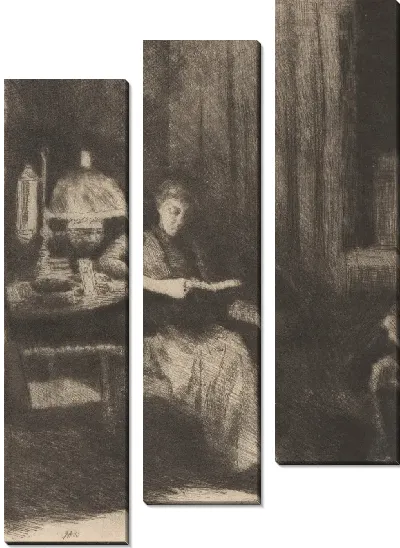 Картина Вечерняя Лампа