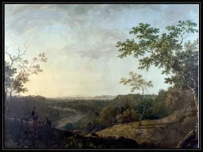 Картина Долина Ди, с Честером на расстоянии