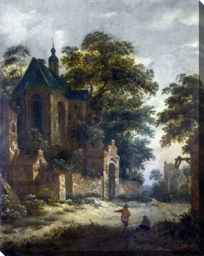 Картина Вид на деревню (View of a Village)