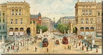 Картина маслом Старая Берлин