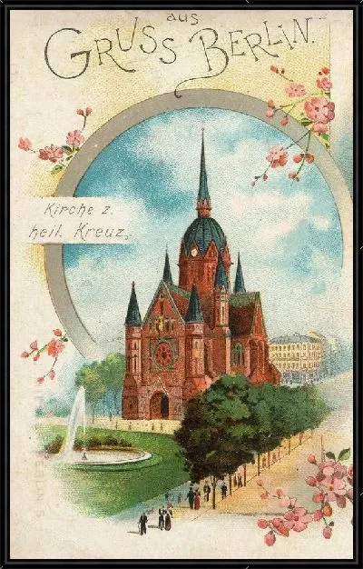 Картина Церковь в Берлине