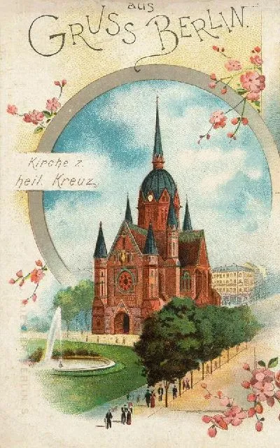 Плакат Церковь в Берлине
