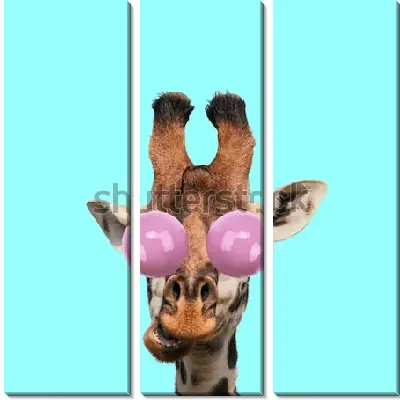 Модульная картина Жираф  №3
