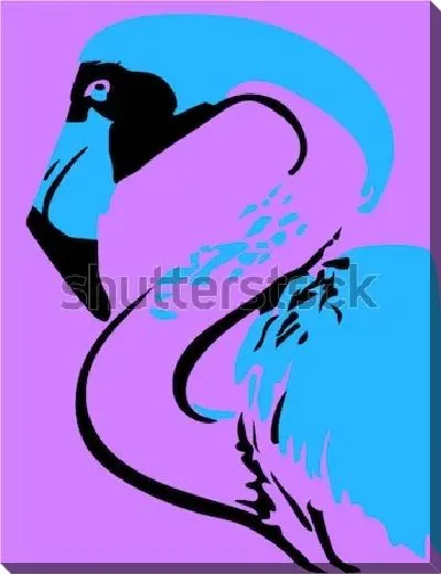 Постер Фламинго №2