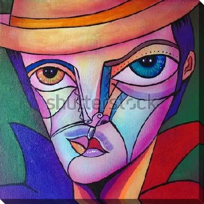 Картина маслом  Джентльмен