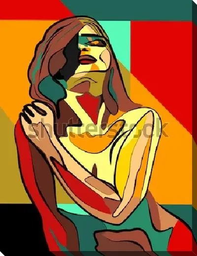 Картина маслом Женский портрет №18