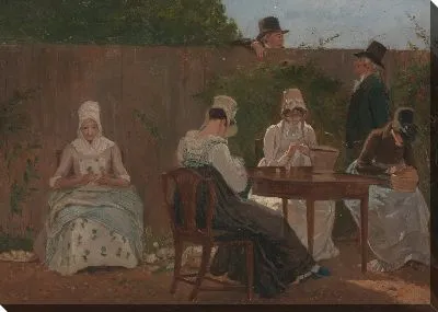 Картина Семья Шалон в Лондоне