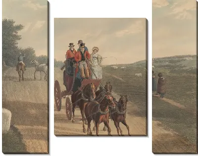 Картина Почтовая карета
