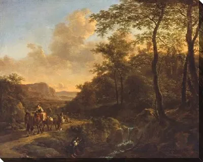 Картина Сцена Римской Кампаньи