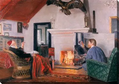 Картина Под знаком Орла. Крейер живопись Драхман