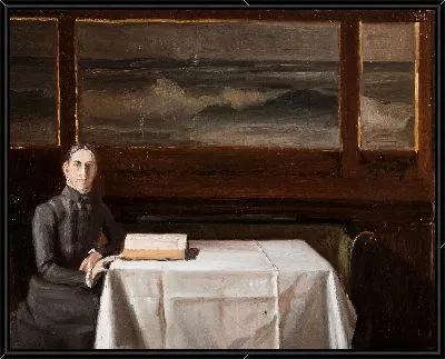 Картина Рождество 1900 года. Учеба