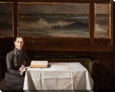 Картина Рождество 1900 года. Учеба