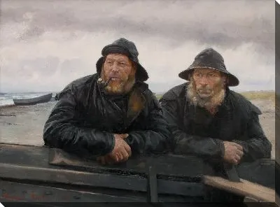 Два рыбака на лодке