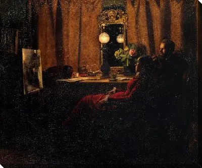 Картина Оценка дневной работы